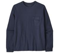 Patagonia - L/S MW '95 Oval Logo Pocket Tee - Haut à manches longues - XS - new navy