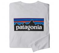Patagonia - L/S P-6 Logo Responsibili-Tee - Haut à manches longues - XL - white