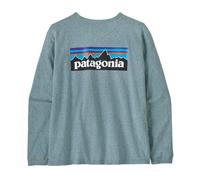 PATAGONIA W's L/s P-6 Logo Responsibili-tee - Femme - Bleu - taille M- modèle 2027