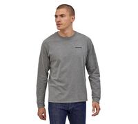 Patagonia - L/S P-6 Logo Responsibili-Tee - T-shirt homme Gravel Heather - M