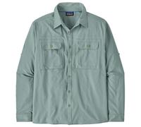 Patagonia - L/S Self Guided Sun Shirt - Chemise - L - blue sage