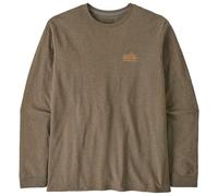 Patagonia - L/S Strataspire Responsibili-Tee - Haut à manches longues - L - wing grey