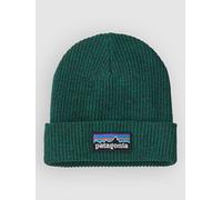 Patagonia - Kid's Logo Beanie - Bonnet enfant P-6 Logo: Solo Teal - Taille unique