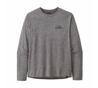 Patagonia Long Sleeve Cap Cool Daily Graphic Shirt Homme Gris - Maillots manches longues outdoor hommes S