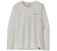Patagonia Long Sleeve Cap Cool Daily Graphic Shirt - Waters Femme Blanc - Maillots et vêtements polaires femmes XL