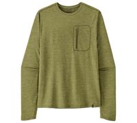 Patagonia - Long Sleeve Cap Cool Sun Caper Green Buckhorn Green X Dye - S - Tee-shirt de rando