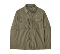 Patagonia Long Sleeve Self Guided Sun Shirt Homme Vert - Maillots manches longues outdoor hommes L