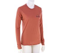 Patagonia Long-Sleeved Cap Cool Merino Blend Femmes T-shirt S Rouge foncé