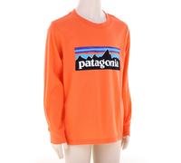 Patagonia Long-Sleeved P-6 Logo Enfants T-shirt L Orange