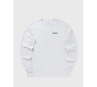 Patagonia Long-Sleeved P-6 Logo Responsibili-Tee men Longsleeves white taille: L