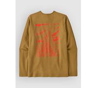 Patagonia Lw Cloud Crag Wildrise Crew Sweat marron XXL