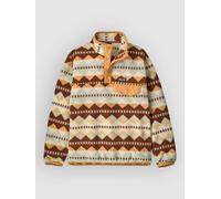 Patagonia Lw Synch Snap Kids Sweat à motifs XS