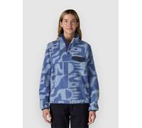 Patagonia Lightweight Synch Snap Femmes Pulls M Bleu