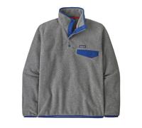 Patagonia - Polaire chaude et légère - M's LW Synch Snap-T P/O Nickel w/Clement Blue pour Homme - Taille 149 - Gris Gris 149