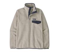 Patagonia - Polaire chaude et légère - M's LW Synch Snap-T P/O Oatmeal Heather w/Smolder Blue pour Homme - Taille M - Navy Navy M