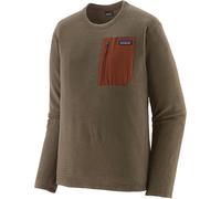 Patagonia - Maillot à manches longues - M's R1 Air Crew Marlow Brown pour Homme - Taille 126-132 - Marron Marron 126-132