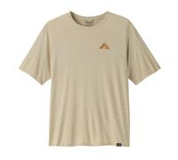 Patagonia - T-shirt respirant - M's Cap Cool Daily Graphic Shirt Lands Driftways: Pumice X-Dye pour Homme - Taille L - Orange Orange L