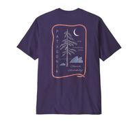 Patagonia - Clean Climb Roots Responsibili-Tee - T-shirt - L - plummet purple