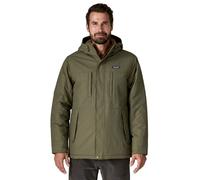 Patagonia - Parka à capuche amovible - M's Isthmus Parka Basin Green pour Homme en Nylon - Taille L - Kaki Kaki L