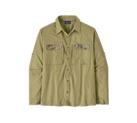 Patagonia - L/S Self Guided Sun Shirt - Homme - Chemises - Vert - Taille: XL