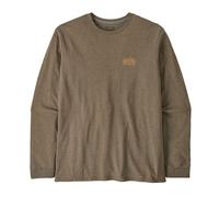 Patagonia - L/S Strataspire Responsibili-Tee - Haut à manches longues - L - wing grey