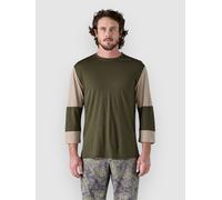 Patagonia Merino Blend 3/4 Sleeve Long Sleeve Jersey vert M