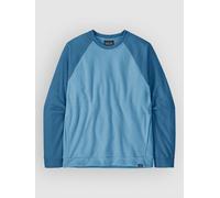 Pull col rond Patagonia Micro D Bleu XS