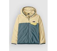 Patagonia Micro D Snap Kids Sweat à capuche zippé bleu S