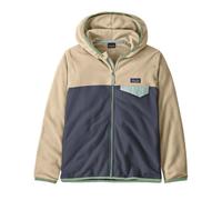 Patagonia - Polaire à capuche - K's Micro D Snap-T Jkt Smolder Blue - Taille Enfant 149 - Bleu Bleu 149