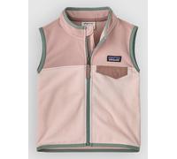 Patagonia Micro D Snap-T Kids Gilet Néoprène rose T03