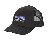 Patagonia Mixte Patagonia, P-6 Logo Lopro Camionneur Chapeau, Noir, Taille unique EU