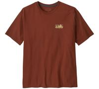 PATAGONIA M's '73 Skyline Organic T-shirt - Homme - Marron / Rouge - taille M- modèle 2026