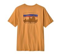 Patagonia - 73 Skyline T-Shirt - T-shirt - M - dried mango