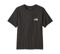 Patagonia - T-shirt en coton biologique classique et confortable - M's '73 Skyline T-Shirt Ink Black pour Homme en Coton - Taille XL - Noir Noir XL