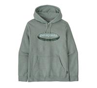 Patagonia - Sweat à capuche confortable - M's '95 Oval Logo Uprisal Hoody Cover Green en Coton - Taille XL - Vert Vert XL