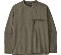 Patagonia – Pull polaire Better Sweater Crewneck Homme Vert Taille S (modèle 2026)