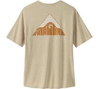 Patagonia - T-shirt respirant - M's Cap Cool Daily Graphic Shirt Lands Driftways: Pumice X-Dye pour Homme - Taille S - Orange Orange S
