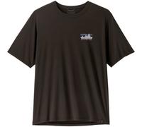 Patagonia – T-shirt de randonnée Cap Cool '73 Skyline Black – léger, respirant – S Noir