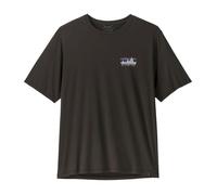 Patagonia - T-shirt de randonnée léger et respirant - M's Cap Cool Daily Shirt '73 Skyline Black pour Homme - Taille L - Noir Noir L
