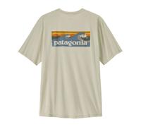 Patagonia - M's Cap Cool Daily Shirt - Boardshort Logo - T-shirt homme Dyno White - XL