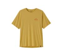 Patagonia T-shirt Cool Daily Cloud Crag 45477 Homme Jaune Limestone X-Dye S