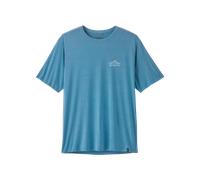 Patagonia - M's Cap Cool Daily Shirt - Cloud Crag - T-shirt homme Shore Blue - Light Shore Blue X-Dye - L