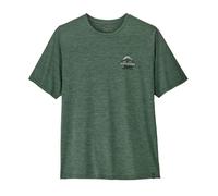 Patagonia T-shirt Cap Cool Daily Great Waves Vert Taille S