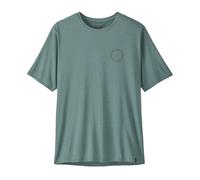 Patagonia T-shirt Capilene Cool Daily Shirt - Spoke Stencil bleue