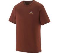 PATAGONIA M's Cap Cool Merino Blend Graphic Shirt - Homme - Marron / Rouge - taille XL- modèle 2026