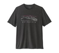 Patagonia - M's Cap Cool Trail Shirt - Stratapeaks - T-shirt homme Ink Black - M