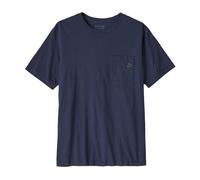 Patagonia - Fitz Roy Massif Pocket Tee - T-shirt - S - new navy