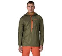 Patagonia - Anorak d'escalade ultraléger - M's Houdini Rock Jkt Basin Green pour Homme en Nylon - Taille L - Vert Vert L