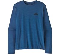 Patagonia - L/S Cap Cool Daily Graphic Shirt - T-shirt technique - M - 73 skyline clement blue x-dye