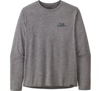 Patagonia L/S Cap Cool Daily Graphic Shirt - T-shirt homme '73 Skyline: Feather Grey XL
